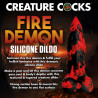 Creature Cocks Gode Fire Demon 17 x 5.3cm